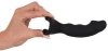 Korek analny silikonowy z wibracjami 14 cm Black Velvets